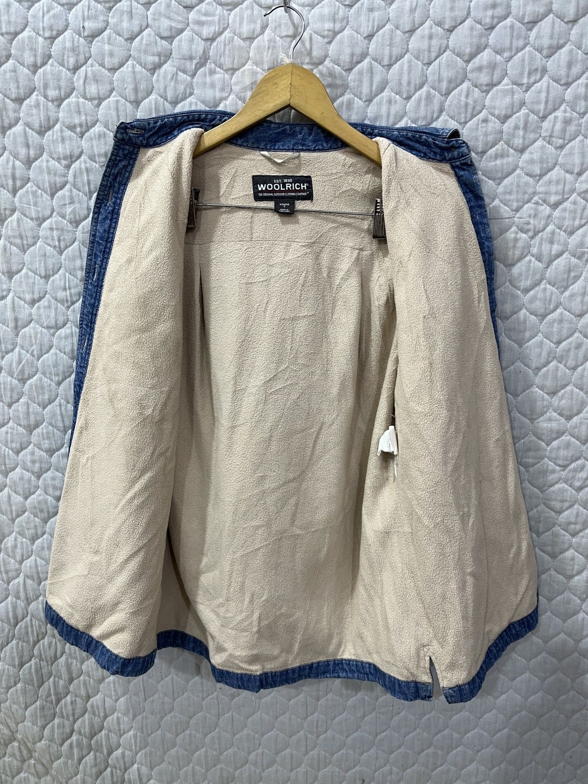 Woolrich Woolen Mills 🔥🔥🔥STEALS WOOLRICH DENIM JACKET Size S / US 4 / IT 40 - 7 Thumbnail