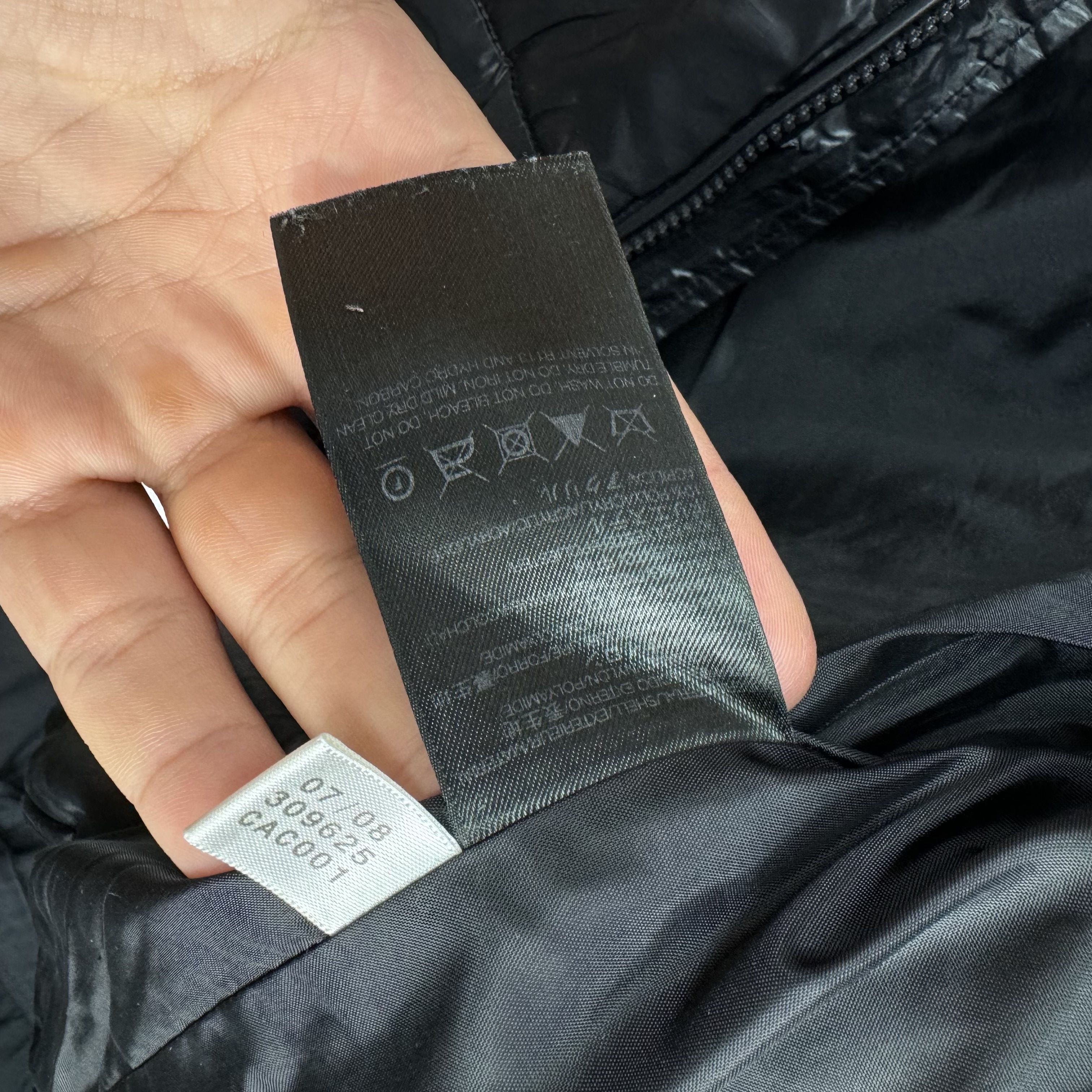 Adidas × Y-3 × Yohji Yamamoto ADIDAS Y-3 YOHJI YAMAMOTO HOODED DOWN BLACK METALLIC JACKET Size US XL / EU 56 / 4 - 11 Thumbnail