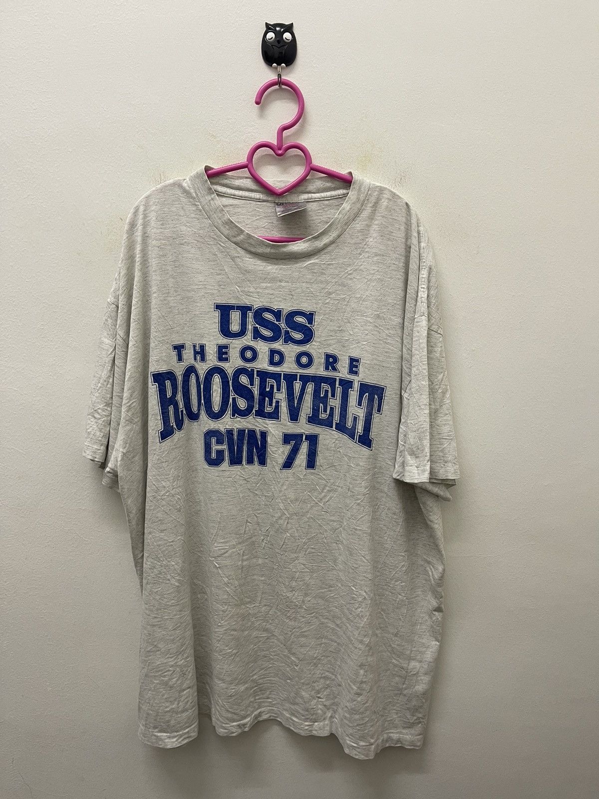 Vintage Rare Vintage USS THEODORE ROOSEVELT CVN 71 Us Navy Size US XXL / EU 58 / 5 - 1 Thumbnail
