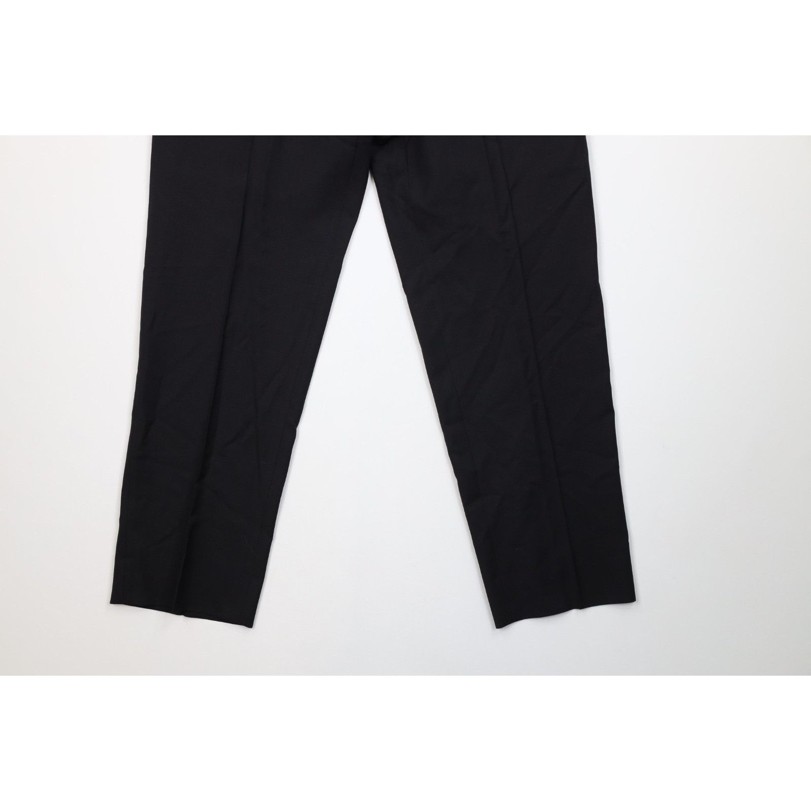 Calvin Klein Calvin Klein 2 Piece Wool Wedding Suit Black Size 40R - 11 Thumbnail