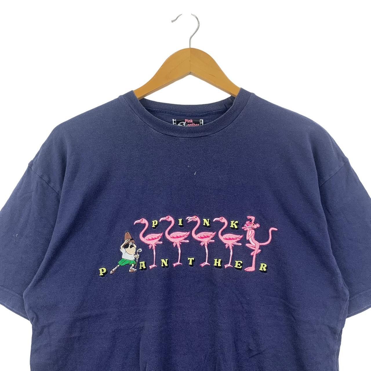 Vintage Vintage 1998 PINK PANTHER MOVIE Cartoon Tee Shirt Top Film Size XL / US 12-14 / IT 48-50 - 2 Thumbnail