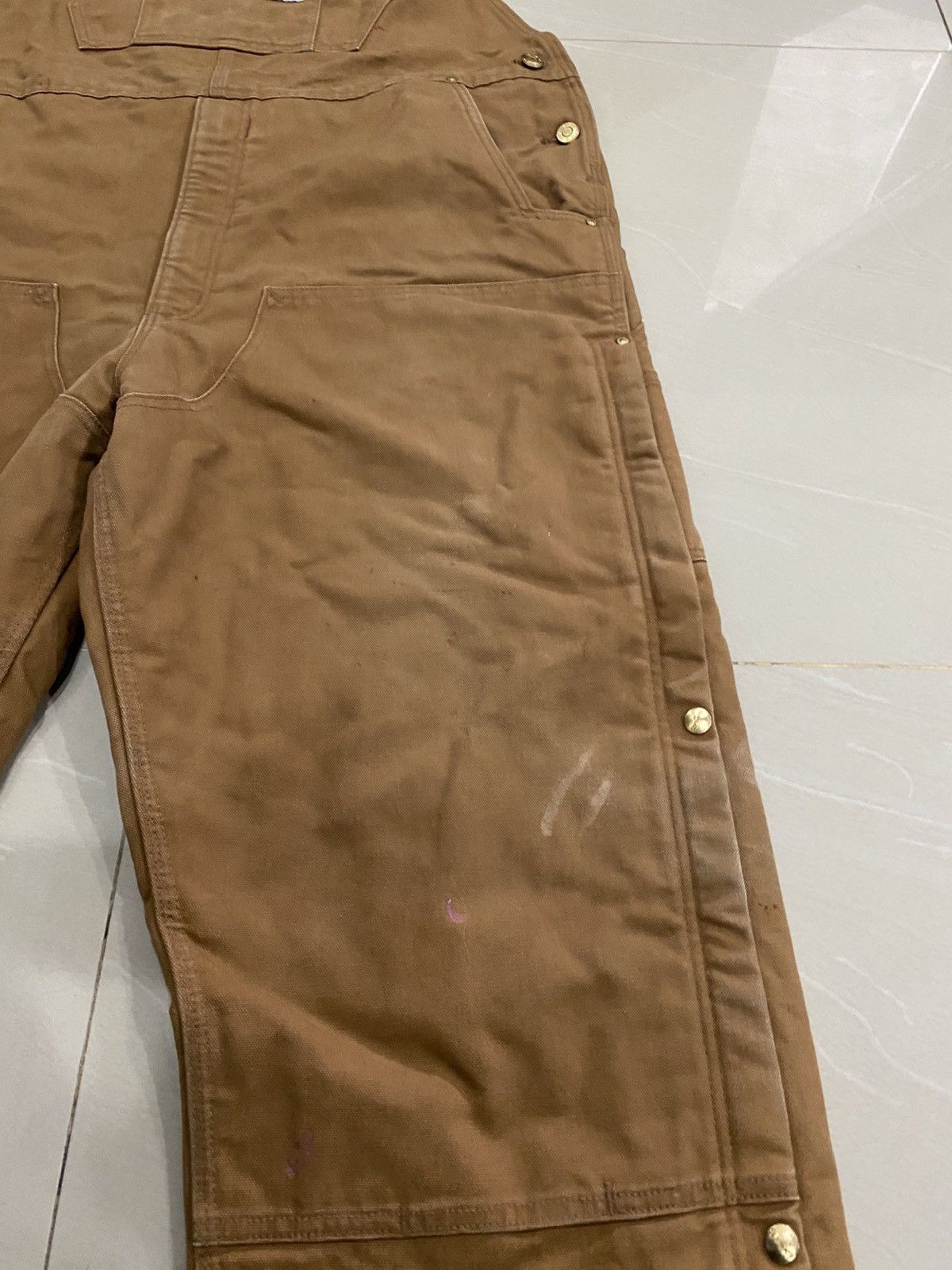 Carhartt Vintage Carhartt Overalls Double Knee Brown Big Size Size US 44 / EU 60 - 3 Thumbnail