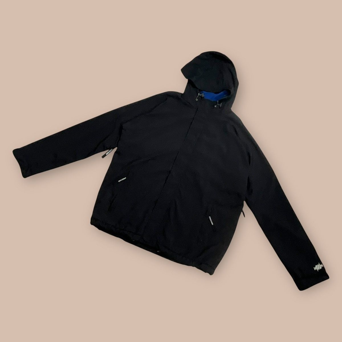 Recon RECON Black Windbreaker Jacket Size US XL / EU 56 / 4 - 2 Thumbnail
