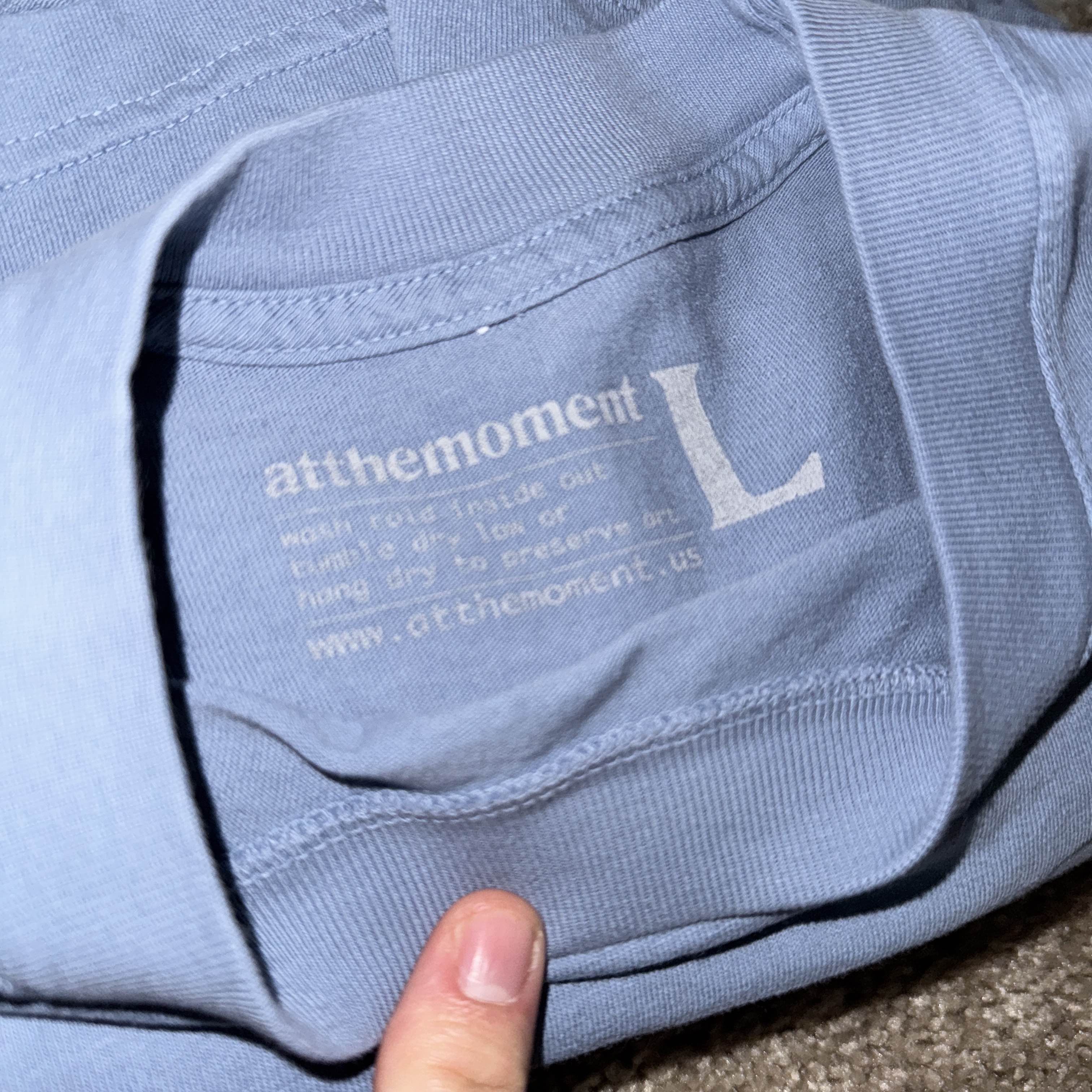 atthemoment atthemoment Blue Monarch Butterfly Tee - Size L Size US L / EU 52-54 / 3 - 4 Thumbnail