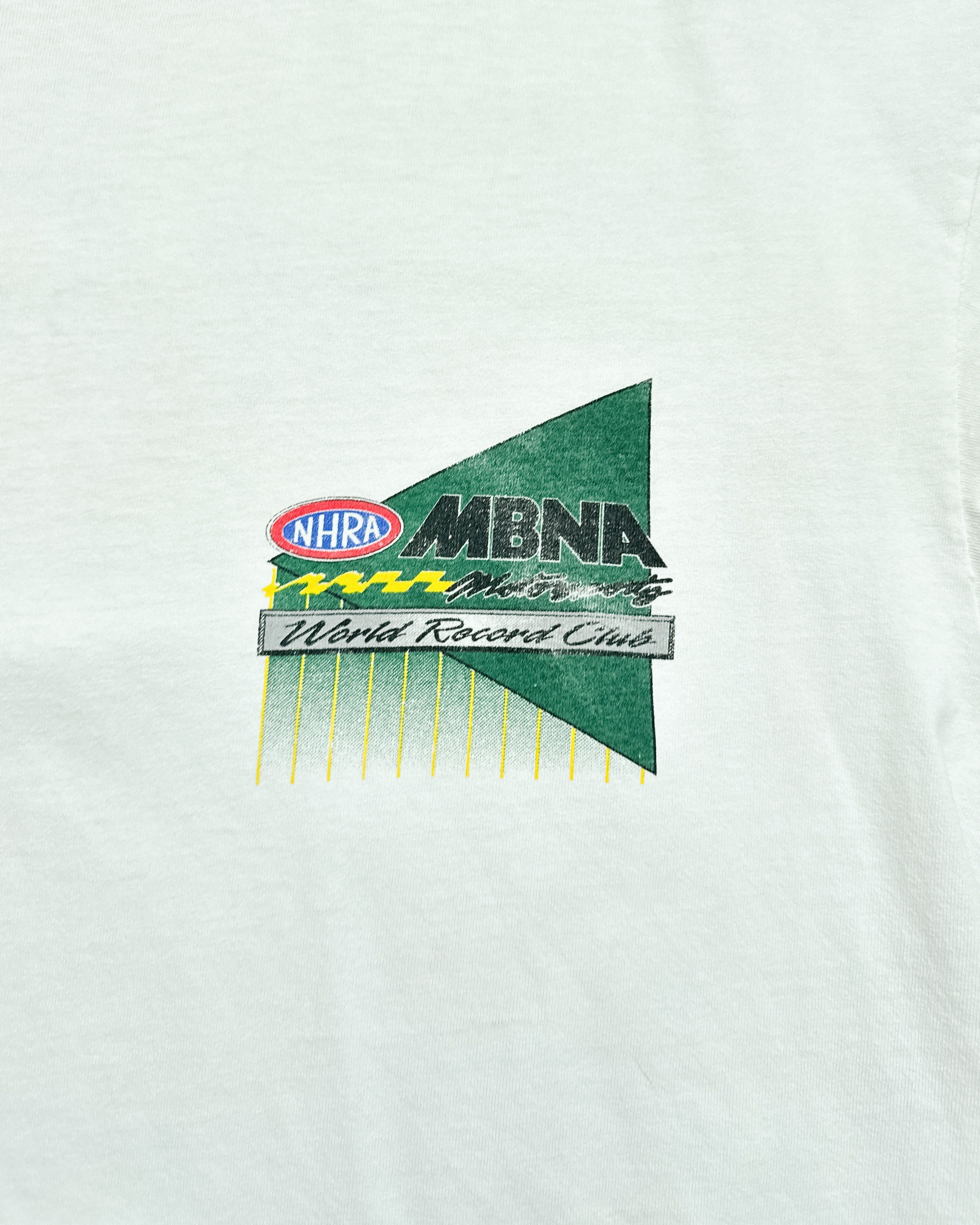 Vintage Vintage 90s NHRA World Record Club T Shirt Men's XL Thrashed Size US XL / EU 56 / 4 - 11 Thumbnail