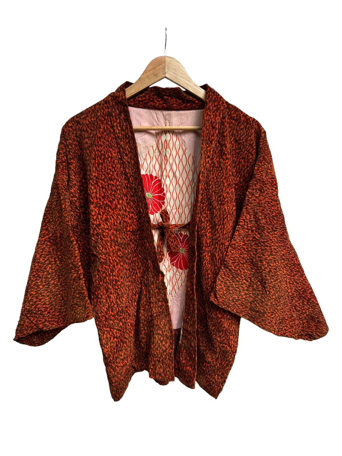 Japanese Brand × Kapital × Vintage Leopard Vintage Kimono Orange Rare design 🎌☠️ Size US M / EU 48-50 / 2 - 4 Thumbnail