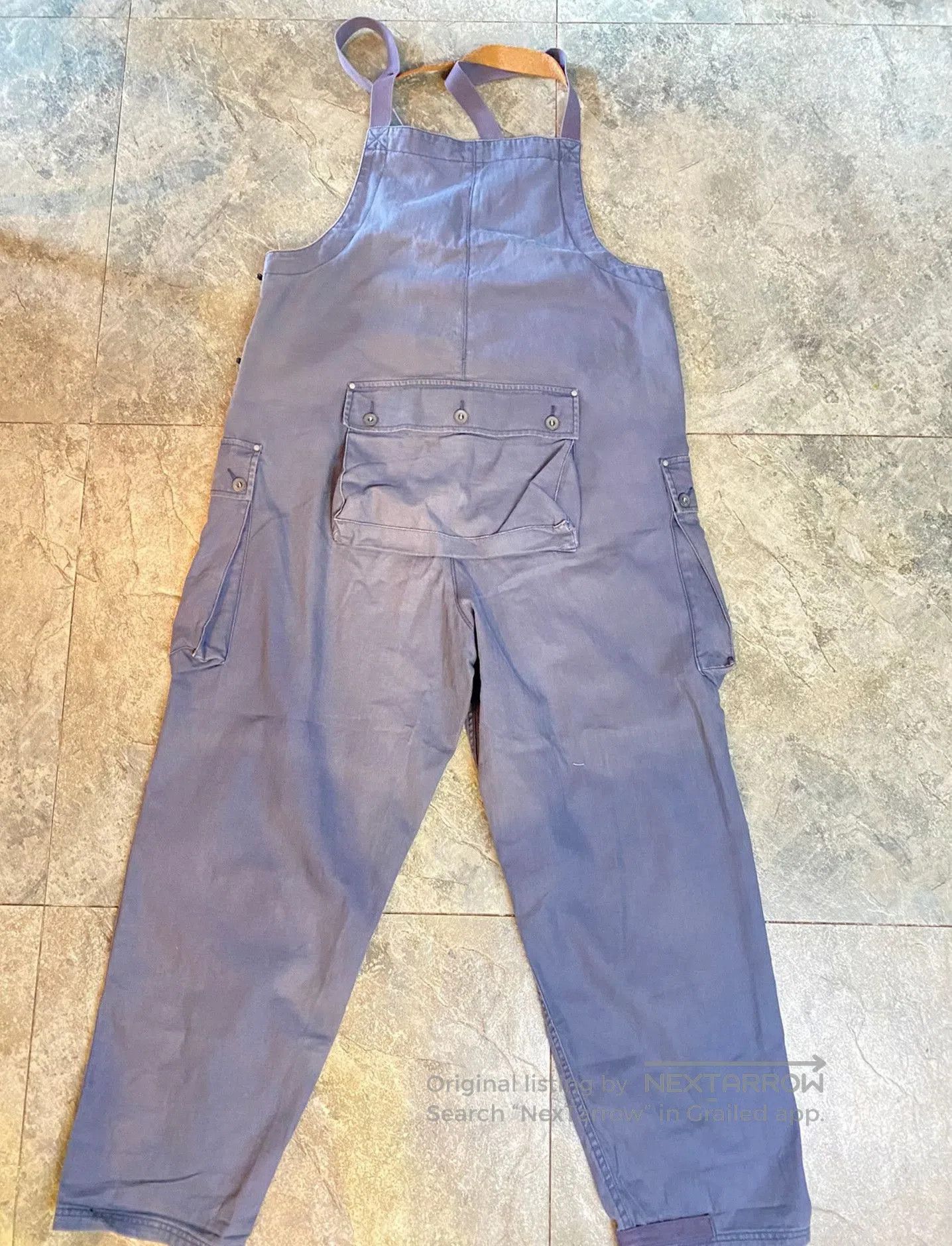 Nigel Cabourn Nigel Cabourn LYBRO Vintage Workwear Overalls. Size US 32 / EU 48 - 9 Thumbnail