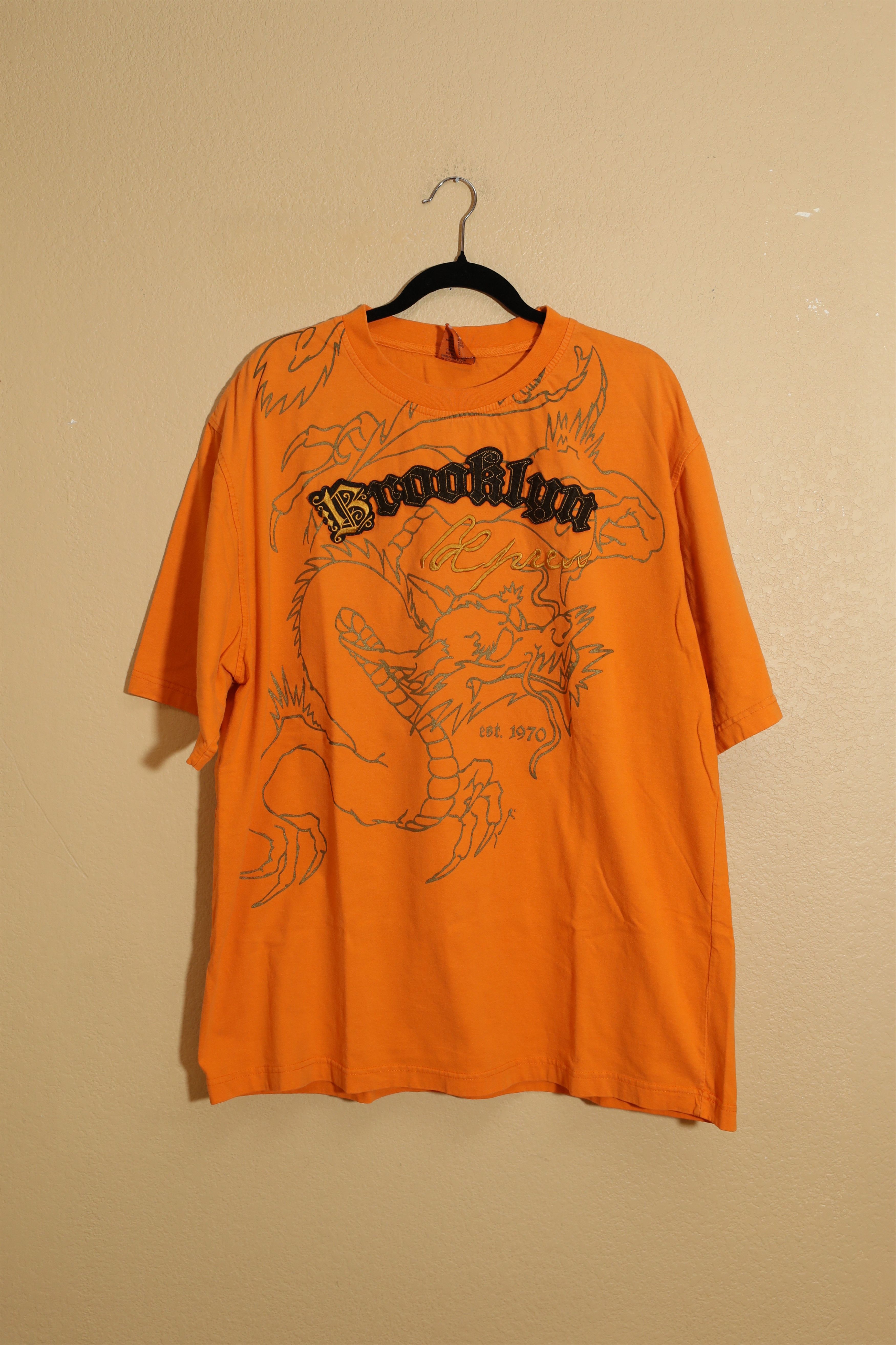 Brooklyn Xpress VTG Y2K BROOKLYN XPRESS Embroidered Logo AOP Shirt (XXL) Size US XXL / EU 58 / 5 - 1 Thumbnail
