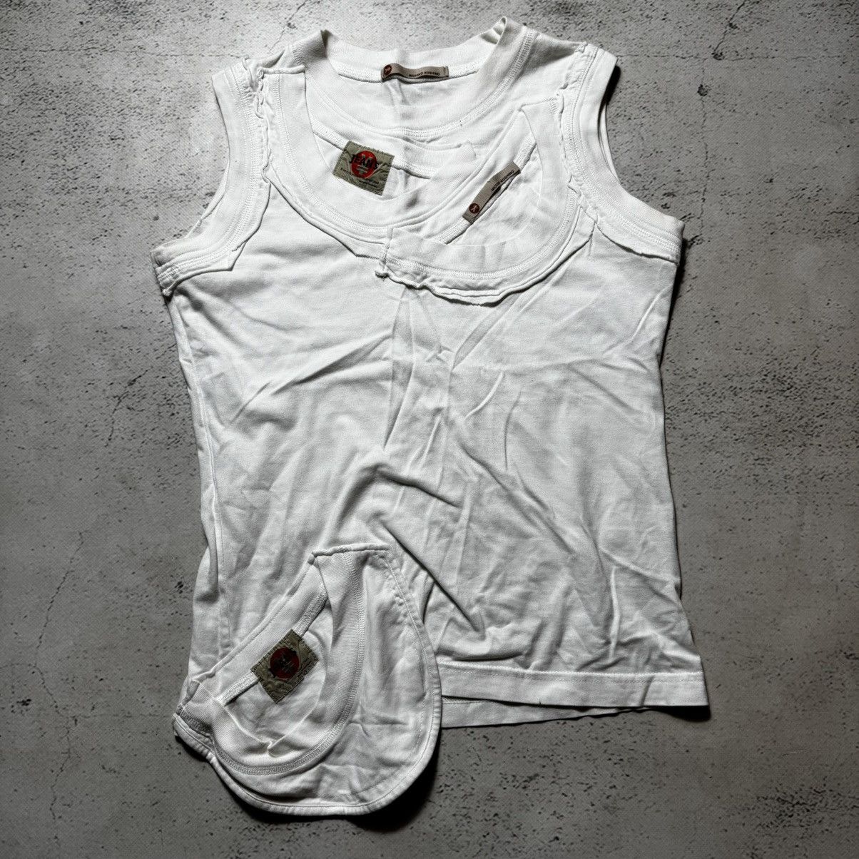 archive asymmetrical multipocket t shirt michiko koshino