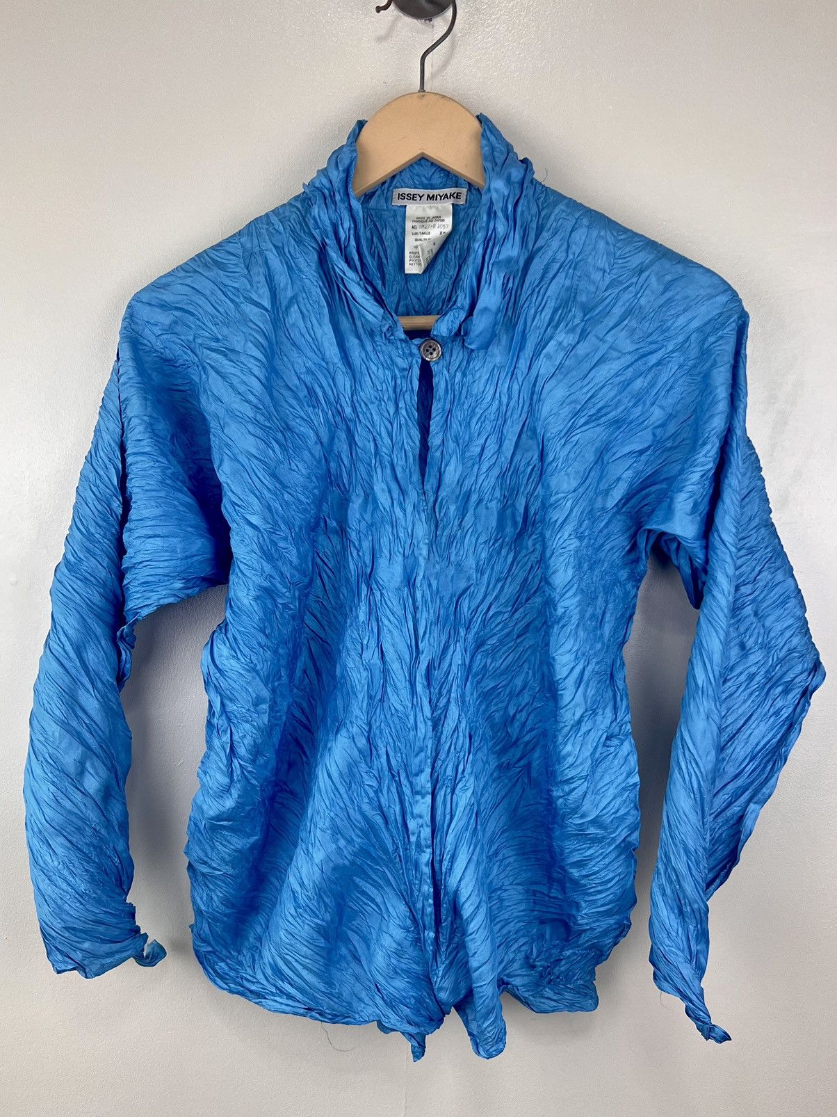 Issey Miyake ISSEY MIYAKE CRUMPLED LS Size L / US 10 / IT 46 - 1 Thumbnail