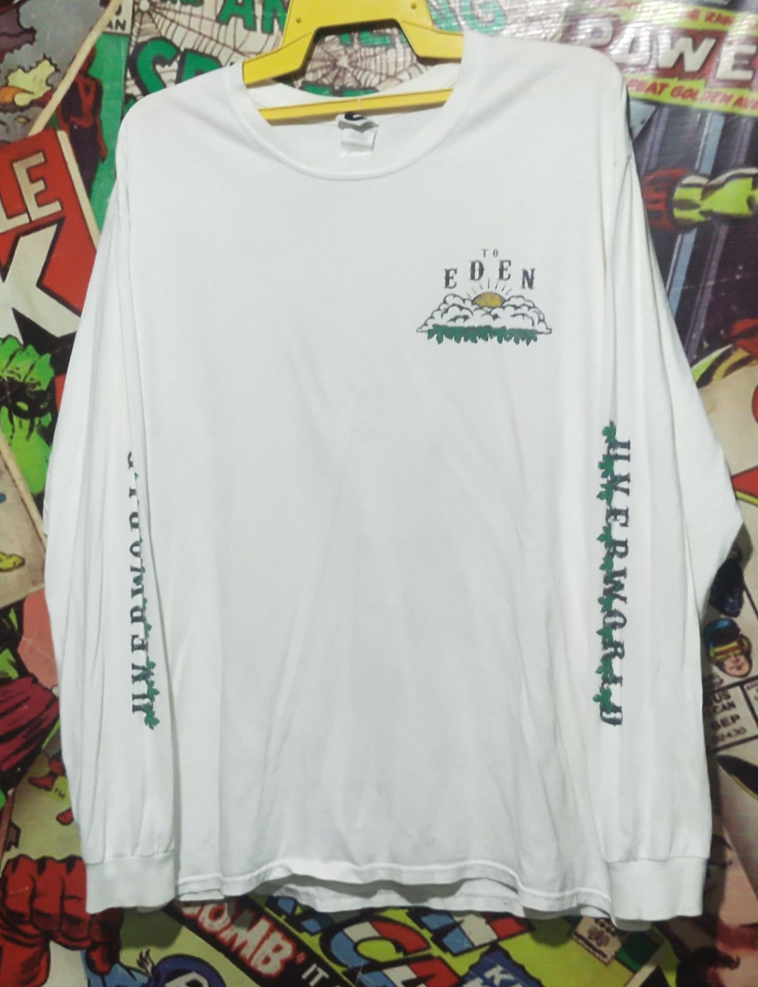 Japanese Brand Japenese ELectro Rock Unverworld Tshirt Size US L / EU 52-54 / 3 - 2 Thumbnail