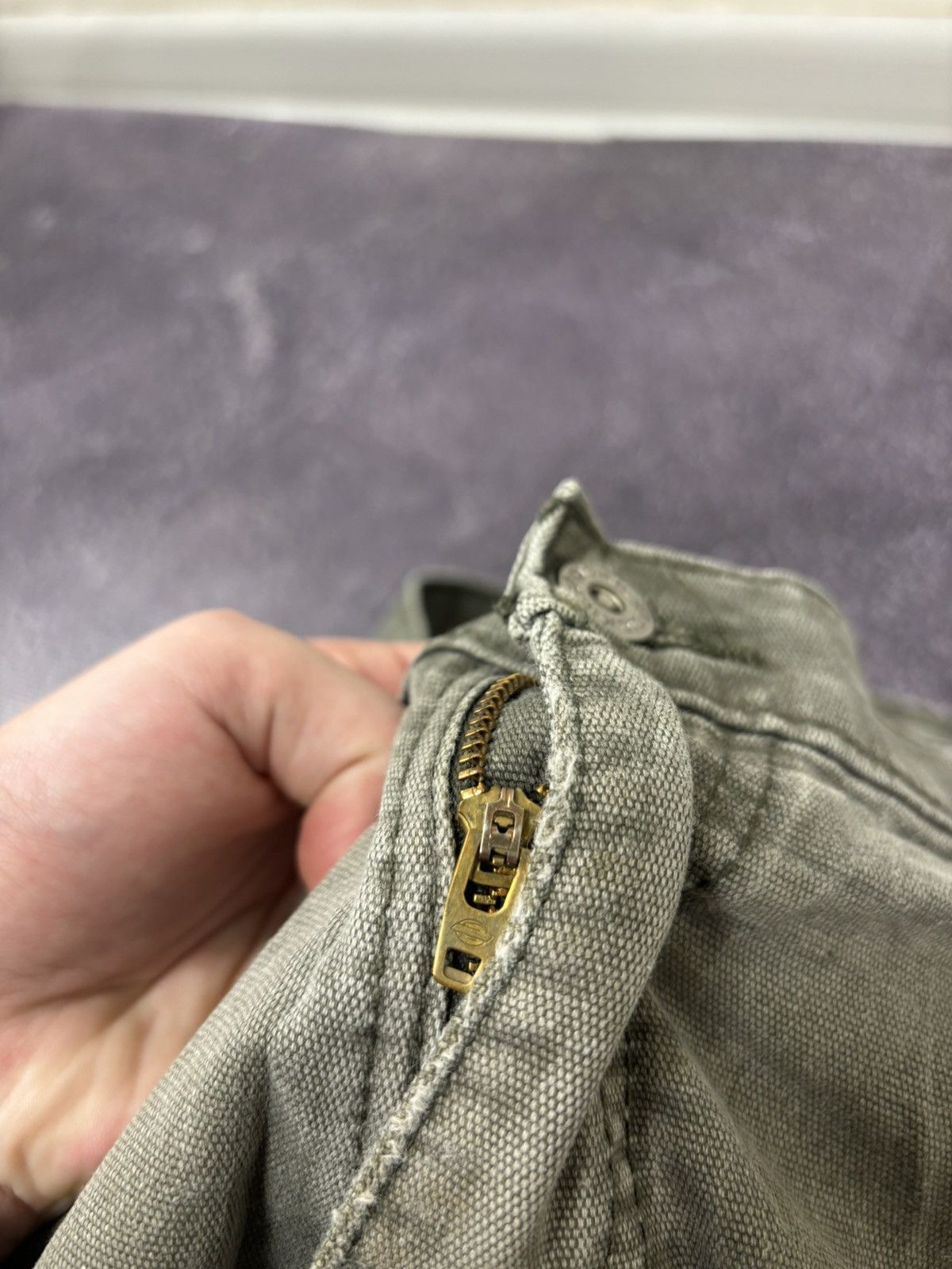 Dickies Vintage Dickies Y2K Olive Distressed Work Hype Pants Size US 32 / EU 48 - 11 Thumbnail