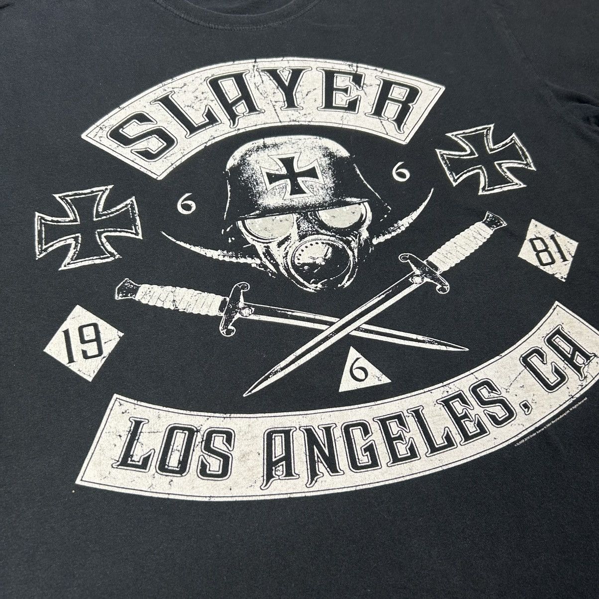 Vintage Vintage Slayer Tshirt Size US XL / EU 56 / 4 - 3 Thumbnail