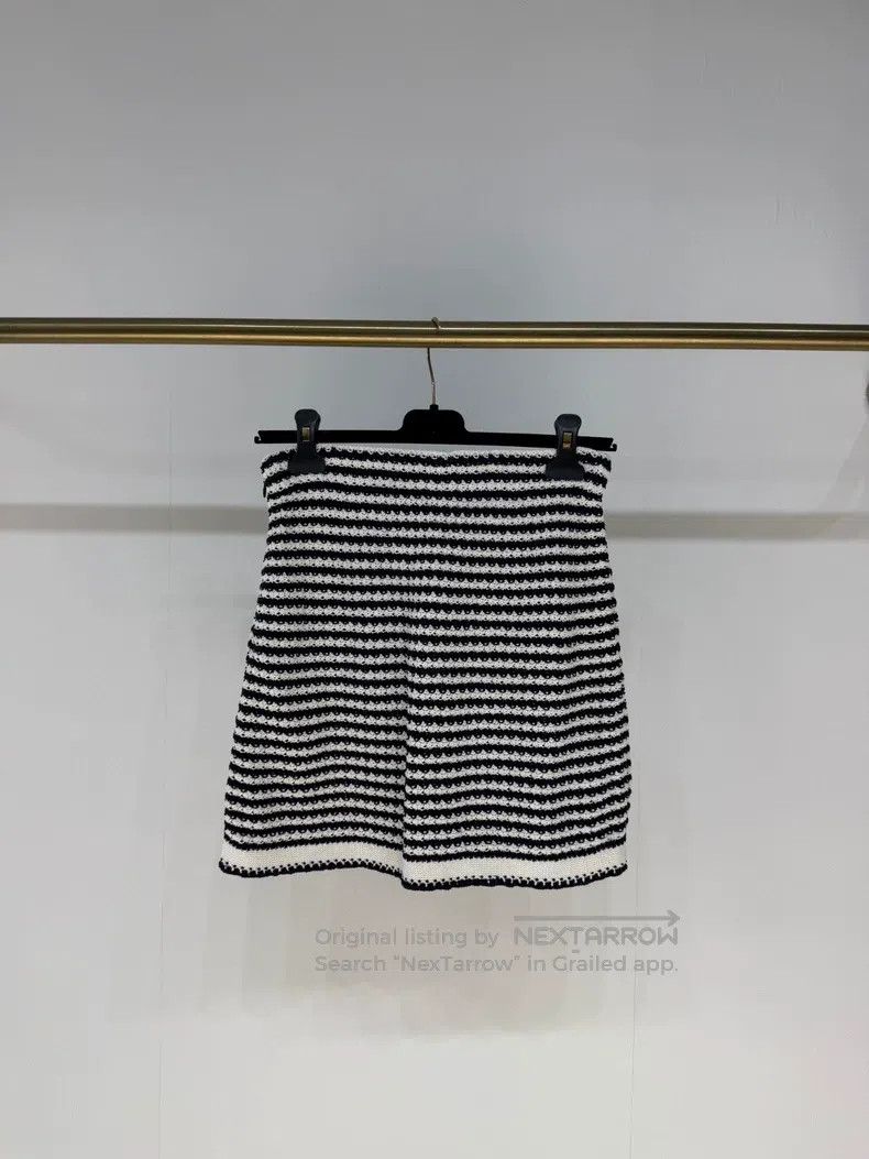 Chanel Chanel 22P knitted striped skirt Size 26" / US 2 / IT 38 - 3 Thumbnail