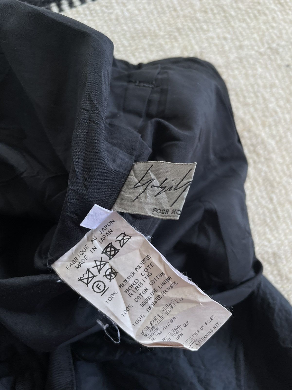 Yohji Yamamoto Yohji Yamamoto Produce crop ballon pants Size US 35 - 12 Thumbnail