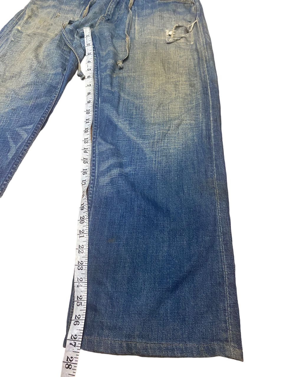 Levi's 💥DELETE 💥VINTAGE 90S LEVIS BAGGY DISTRESSED DENIM Size US 36 / EU 52 - 4 Thumbnail