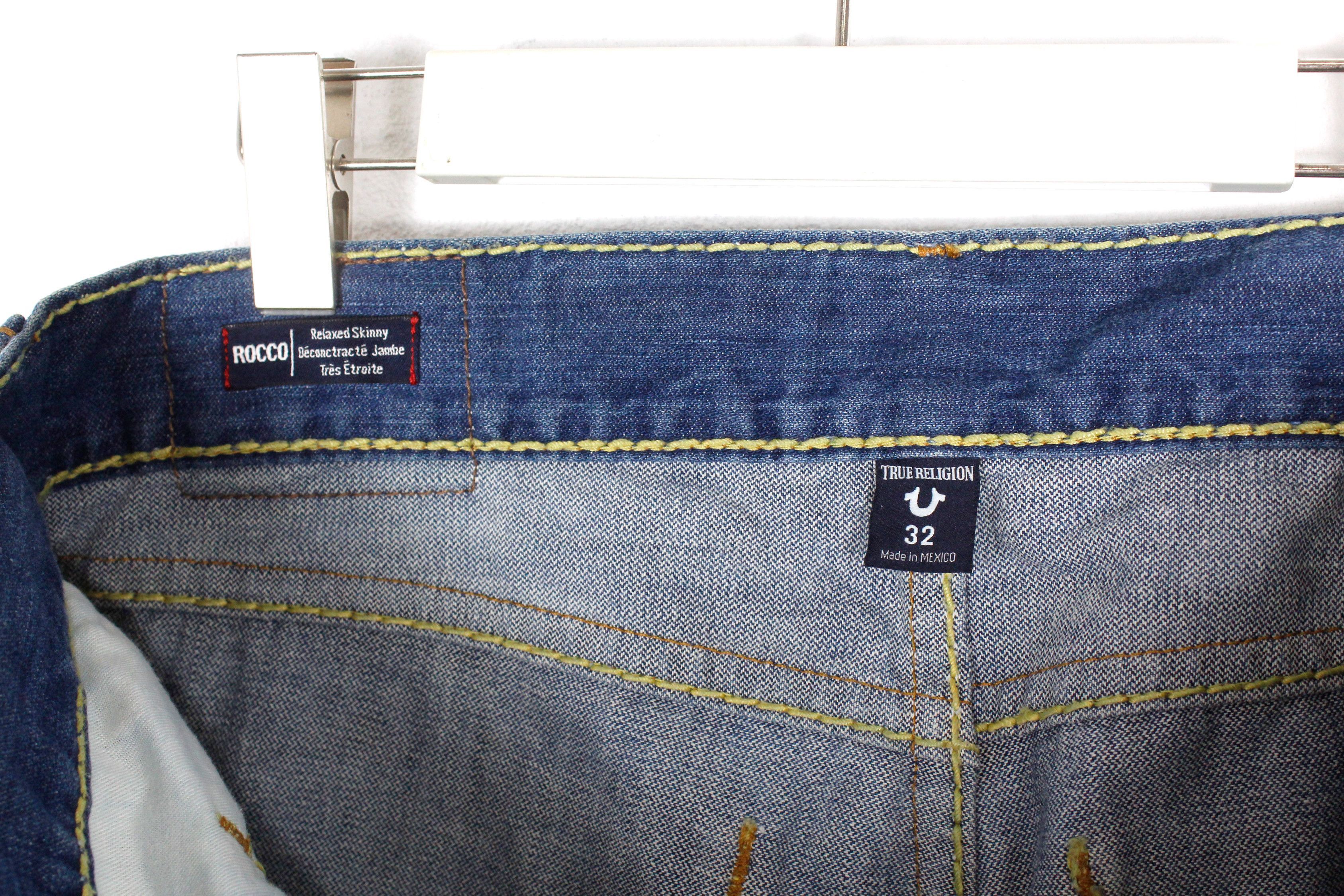 True Religion True Religion Y2K Hand Painted Distressed Pants Jeans 32 Size US 32 / EU 48 - 10 Thumbnail