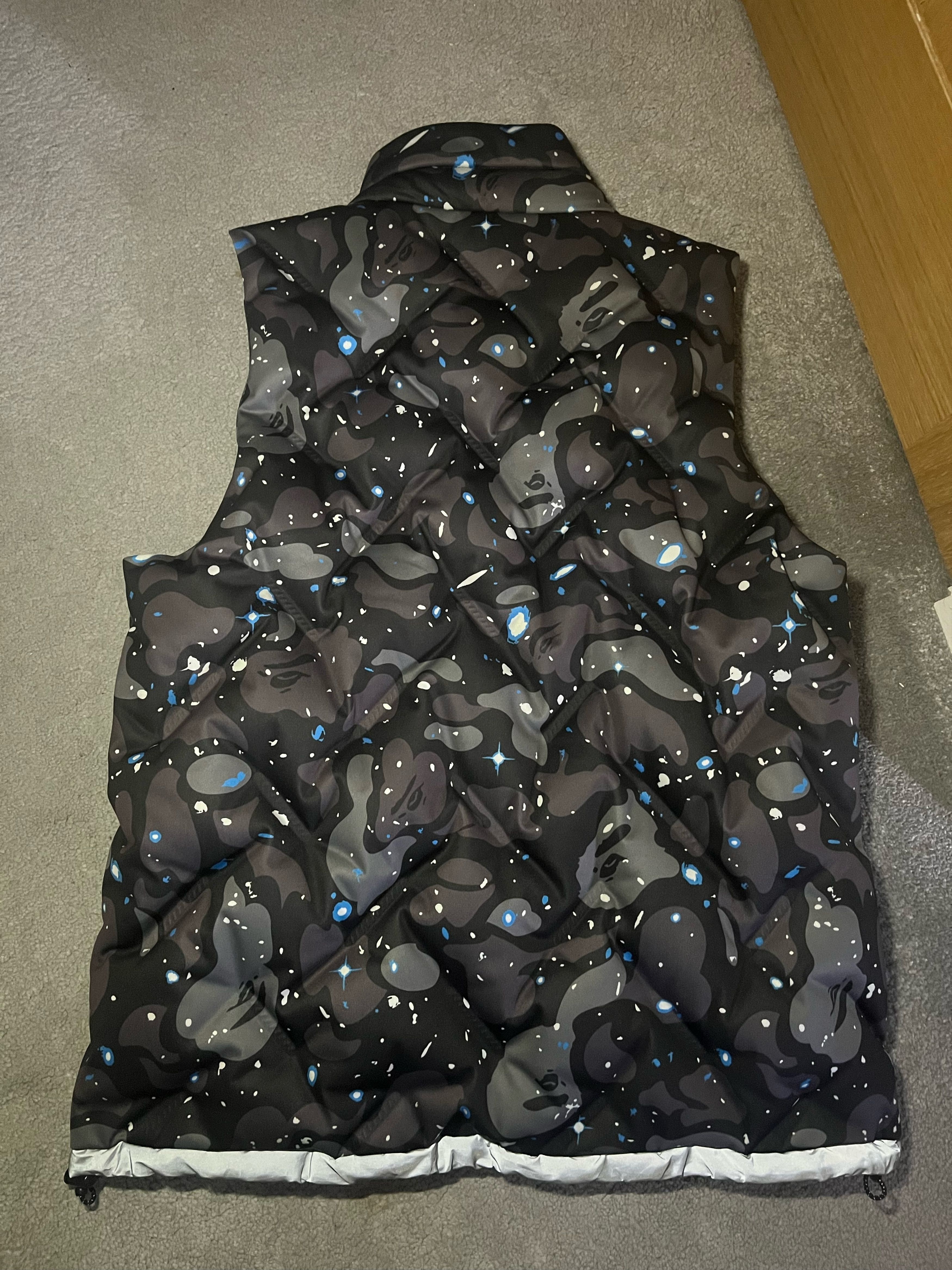 Bape bape space camo down gilet Size US M / EU 48-50 / 2 - 2 Thumbnail