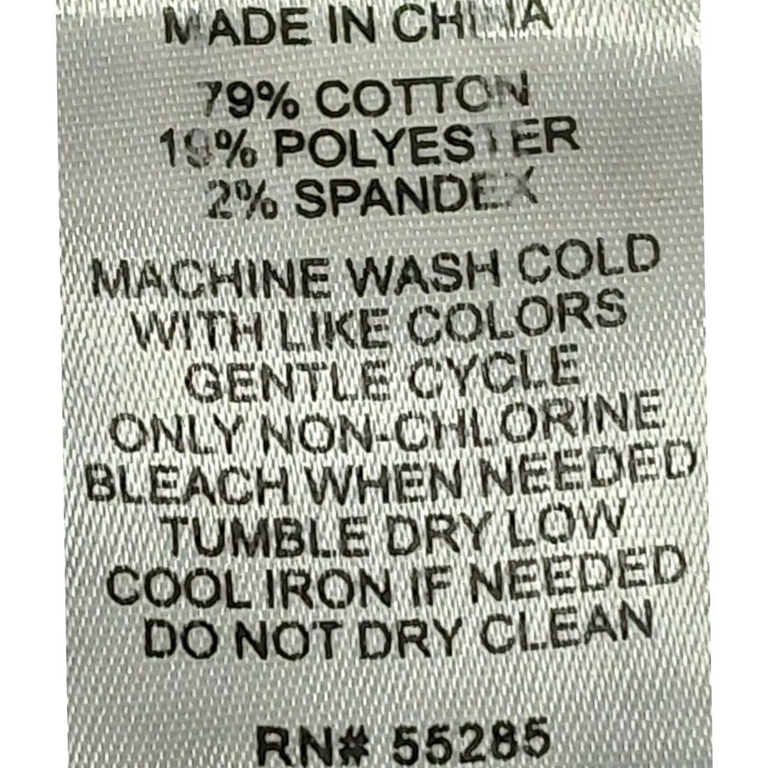 Express EXPRESS Jeans Button Accents Skinny Jeans Blue Women Size 8 Denim Cotton Spandex Solid Stretch Wear Regular Fit Women Size 30" / US 8 / IT 44 - 6 Thumbnail