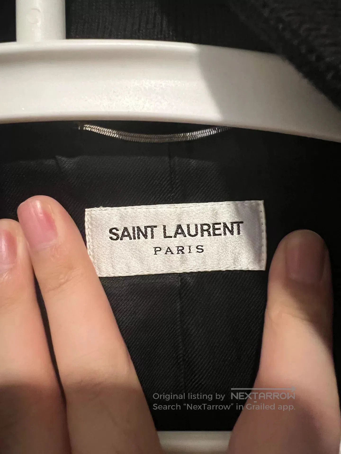 Saint Laurent Paris Saint Laurent Striped Baseball Jacket. Size US L / EU 52-54 / 3 - 3 Thumbnail