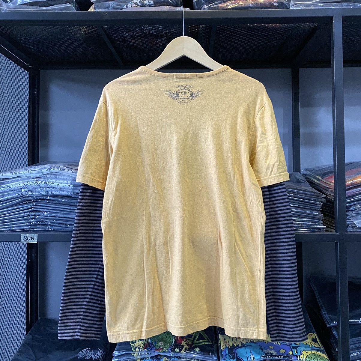 Beauty Beast × If Six Was Nine × Japanese Brand Japanese Letter Express Poem Double Layer Long Sleeve Size US XL / EU 56 / 4 - 13 Thumbnail