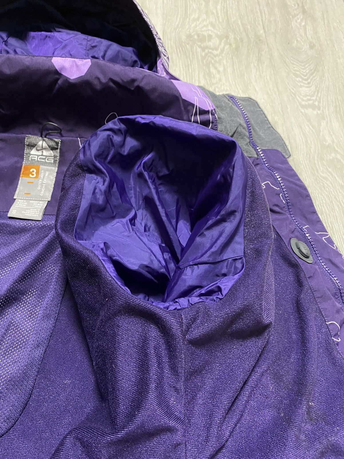Goretex × Nike ACG Nike Acg Gore-tex Clima-fit Multicolor Waterproof Ski Jacket Size S / US 4 / IT 40 - 22 Thumbnail