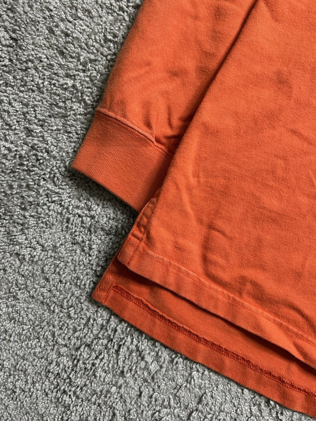 Polo Ralph Lauren Vintage 80s Polo Ralph Lauren Rugby Long Sleeve Pad Orange Size US L / EU 52-54 / 3 - 3 Thumbnail