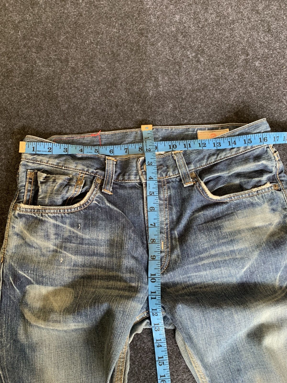 Edwin Hot 🔥 Flare Edwin 511RV faded. Size US 33 - 7 Thumbnail