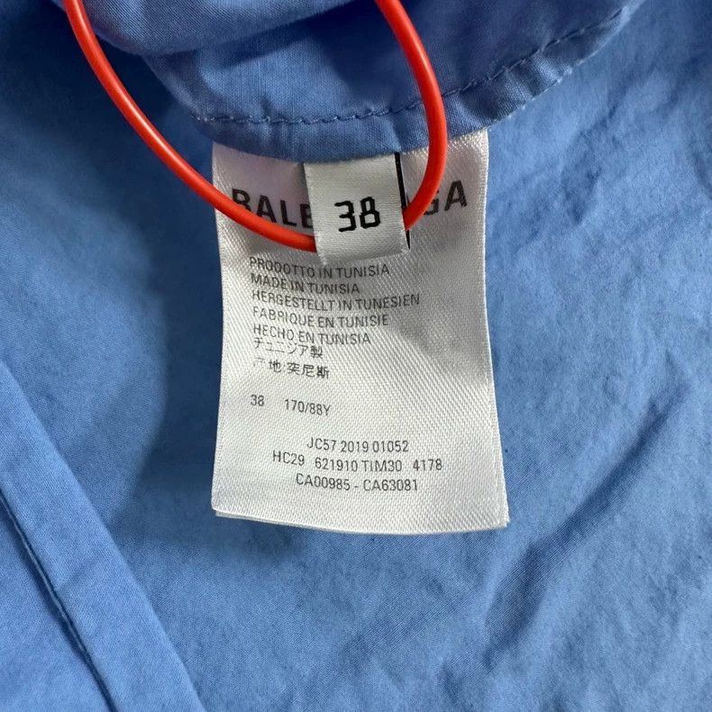 Balenciaga Balenciaga size 38 Mastercard zipper short sleeve shirt Size L / US 10 / IT 46 - 6 Thumbnail