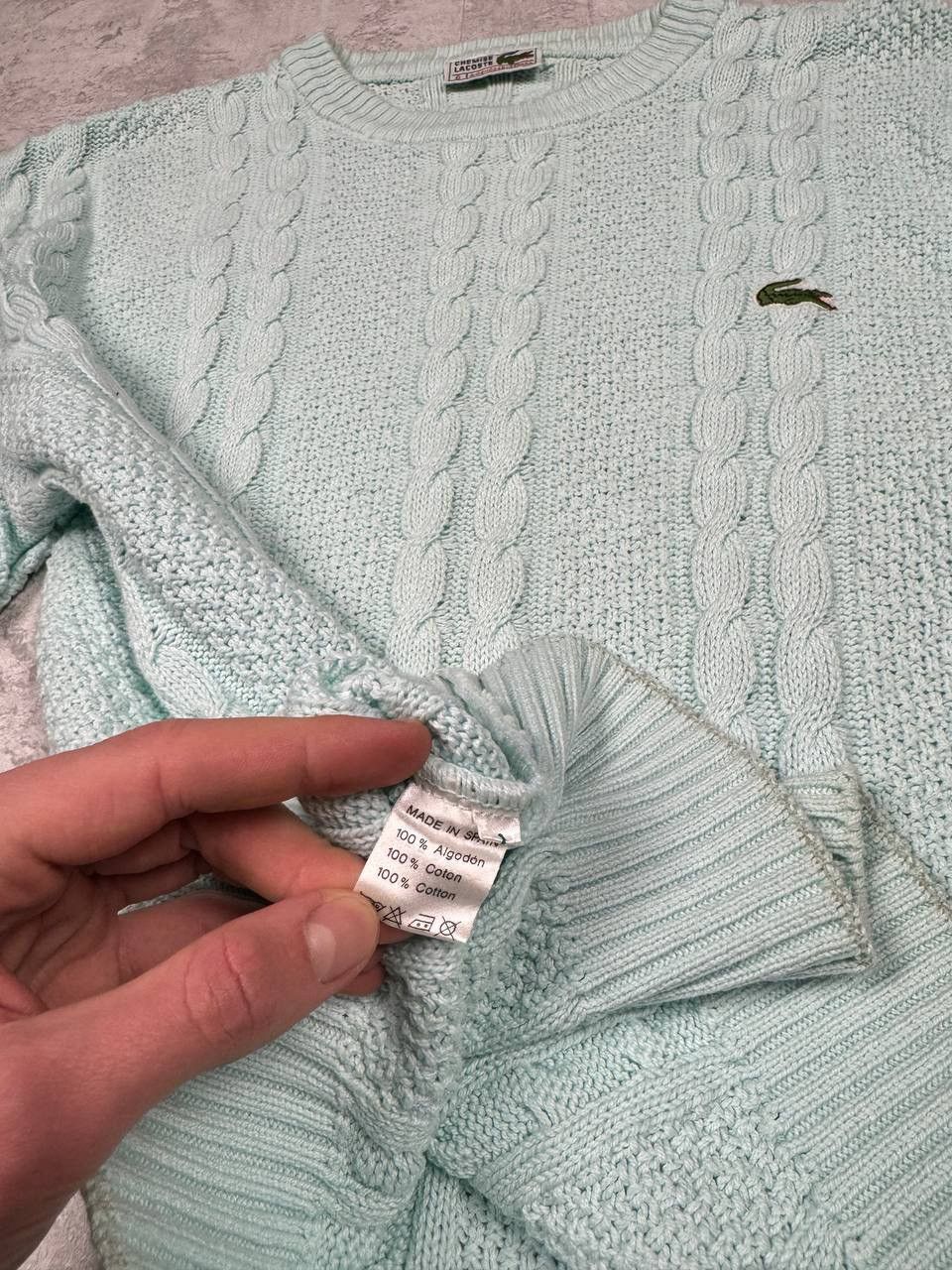 Lacoste Vintage Lacoste Y2K Mint Sweater Size M Size US M / EU 48-50 / 2 - 11 Thumbnail