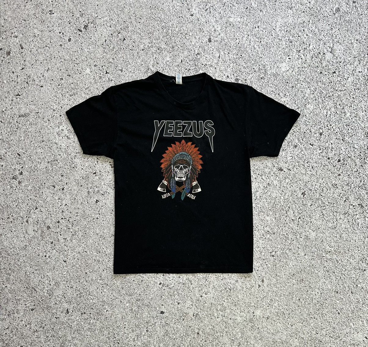 Band Tees × Rap Tees Kanye West Yeezus Black Rap T-Shirt Size US XL / EU 56 / 4 - 1 Thumbnail