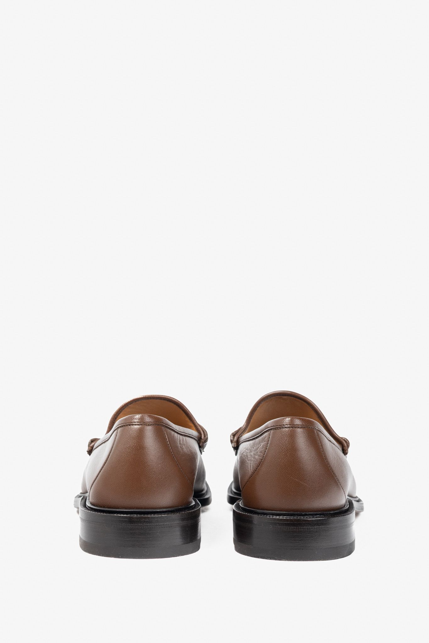 Gucci Gucci Wislet Brown Sugar Mandala Goat Horsebit Loafers Size US 15 / EU 48 - 3 Thumbnail