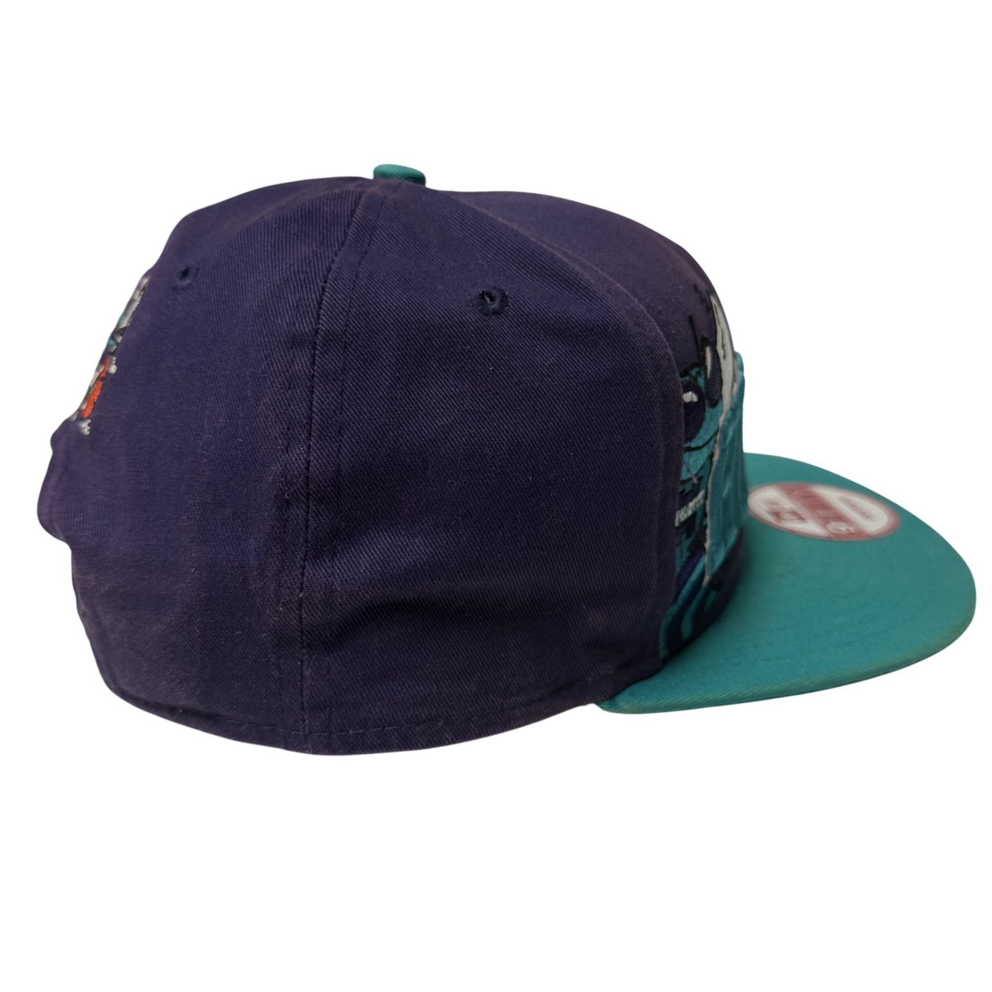 New Era Vtg New Era CHARLOTTE HORNETS Hat FIFTY 9 Embroidered Cap Size ONE SIZE - 5 Thumbnail