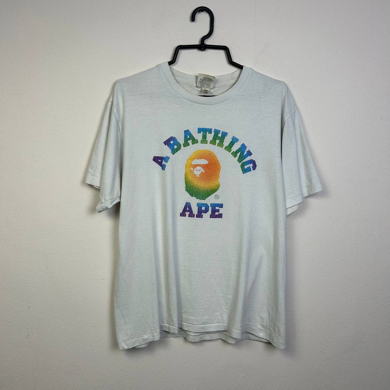 Bape Luxury Bape A Bathing Ape big logo designer y2k tee Size US L / EU 52-54 / 3 - 1 Thumbnail