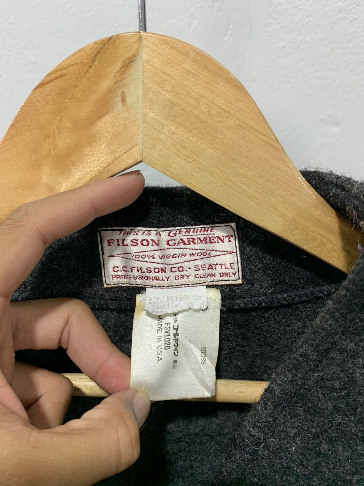 Filson 80s Filson Garment Wool Native Vest Plaid Size US M / EU 48-50 / 2 - 9 Thumbnail