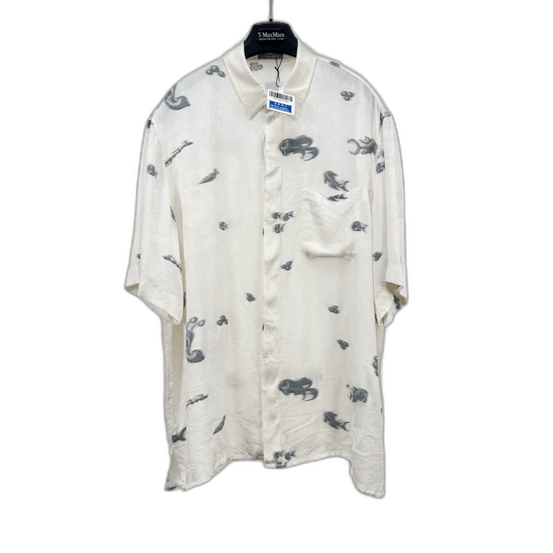 Dior Dior x Kenny silk ocean shirt Size US M / EU 48-50 / 2 - 1 Thumbnail