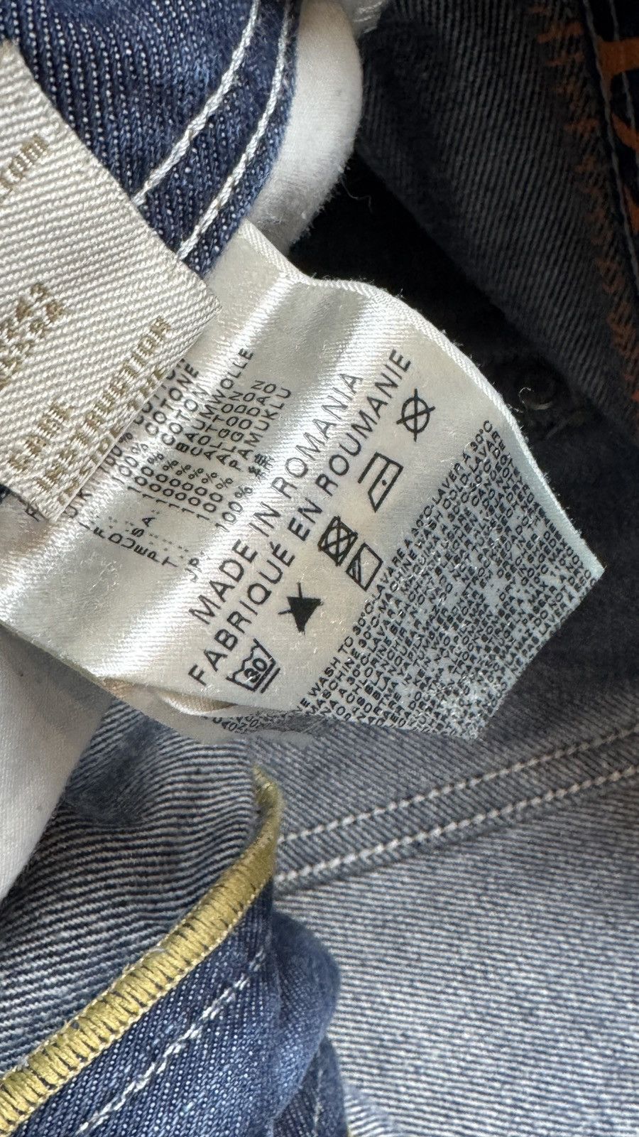 Japanese Brand Diesel Krooley Y2K Wash Faded Ripped Jeans LGB ifsixwasnine Size US 34 / EU 50 - 5 Thumbnail