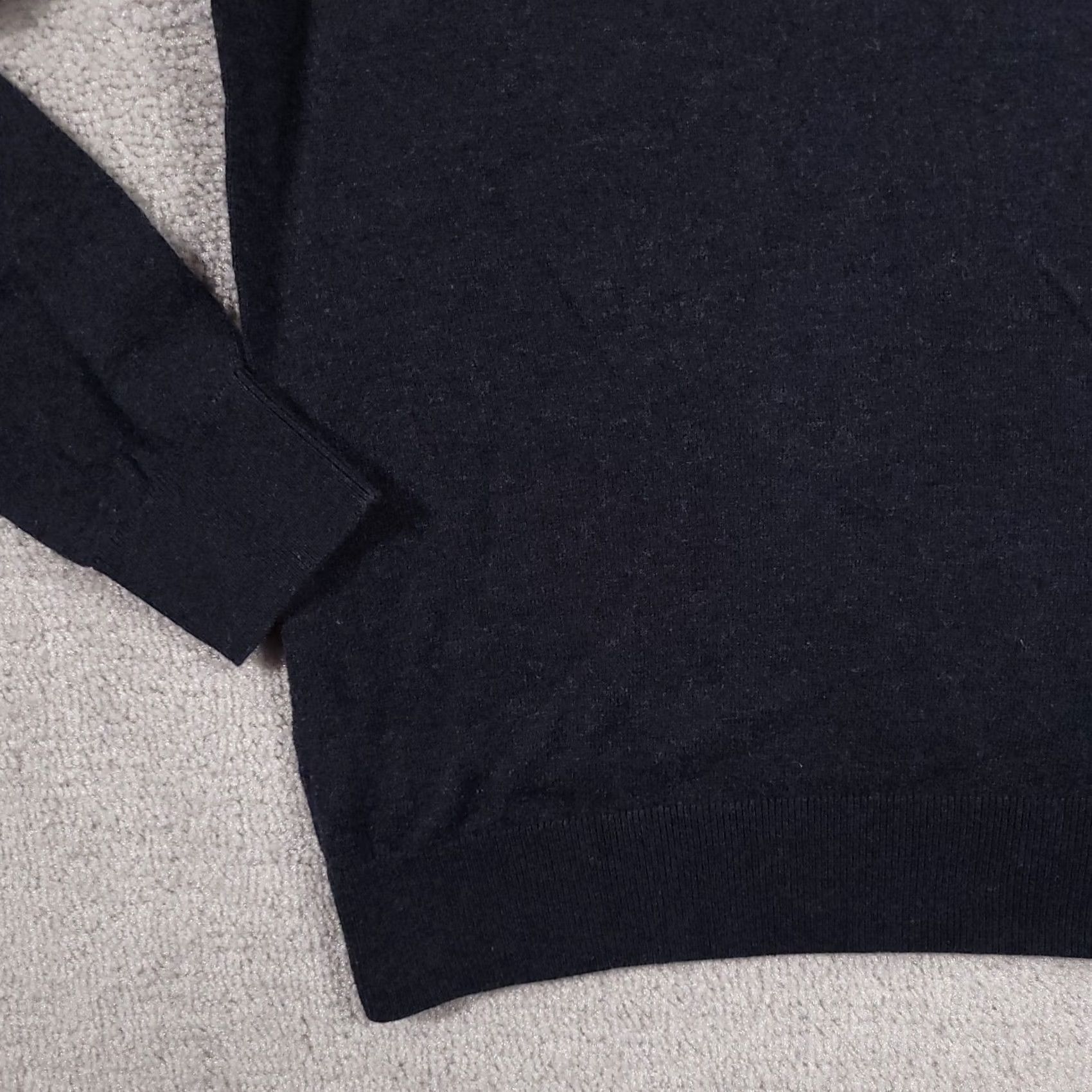 Croft & Barrow Croft & Barrow Lightweight V-Neck Sweater Mens XL Blue Long Sleeve Knit Size US XL / EU 56 / 4 - 4 Thumbnail