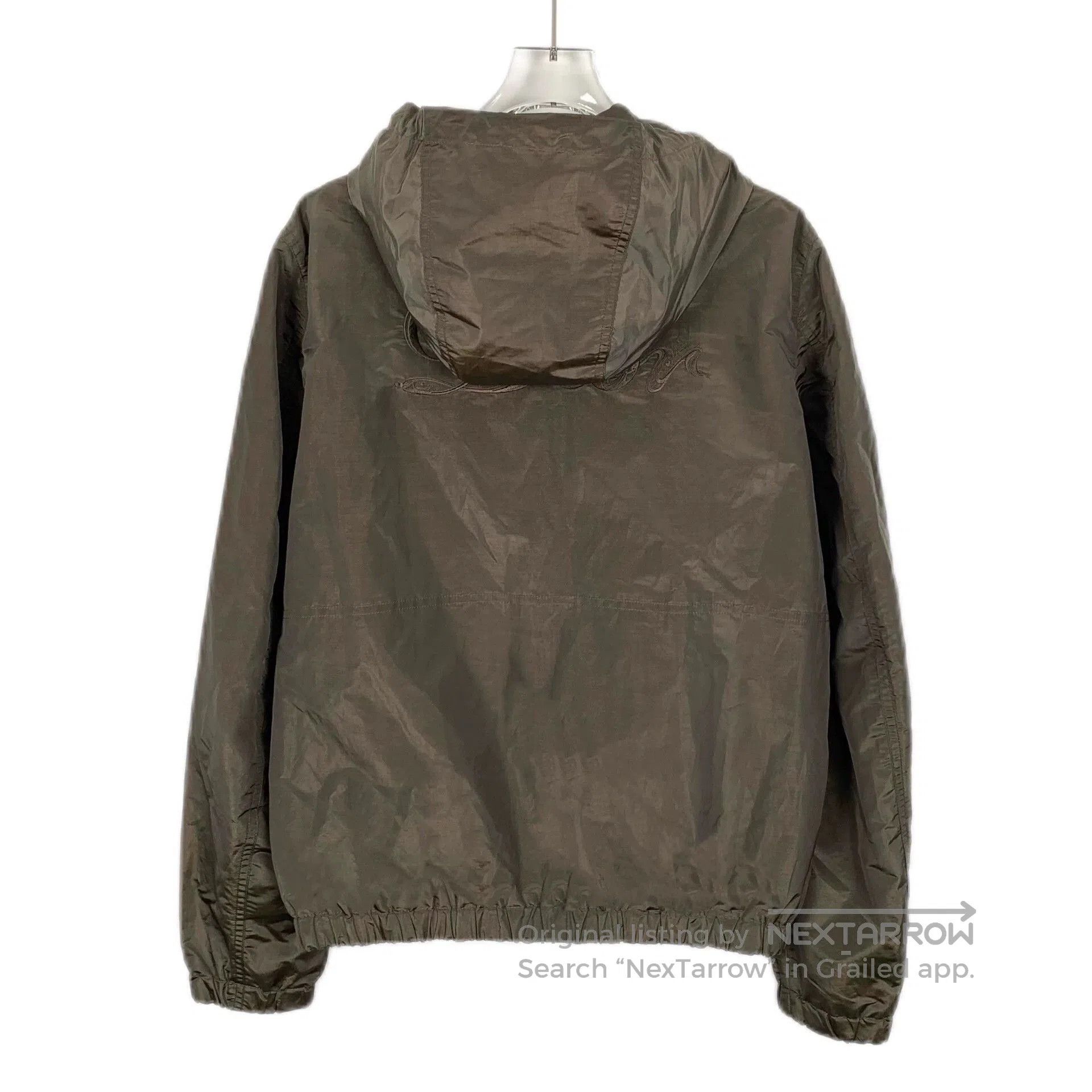Dior dior brown logo embroidered hooded jacket. Size US M / EU 48-50 / 2 - 2 Thumbnail