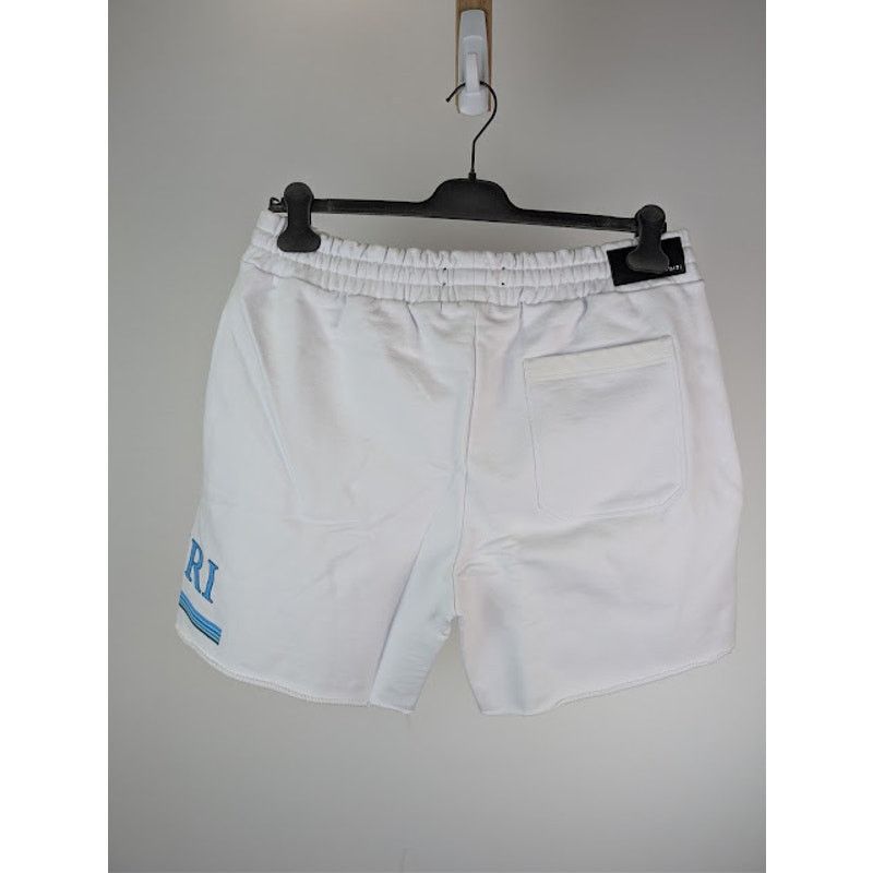 Amiri o1rshd1 MA Bar Watercolor Logo Short in White Size US 36 / EU 52 - 16 Thumbnail