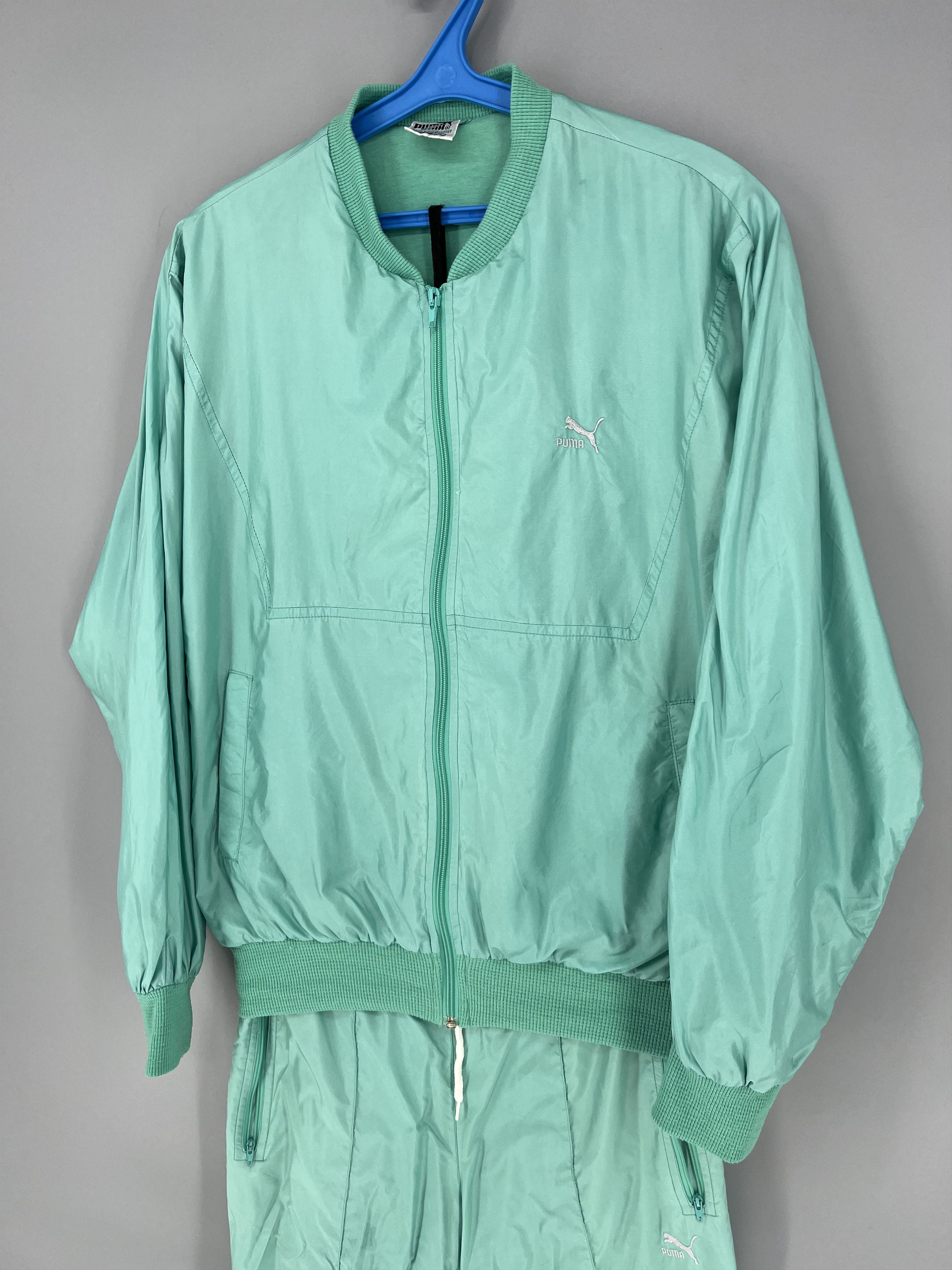 Puma 90s Vintage Puma Sport Track Suit Sweatshirt + Pants Size US S / EU 44-46 / 1 - 5 Thumbnail