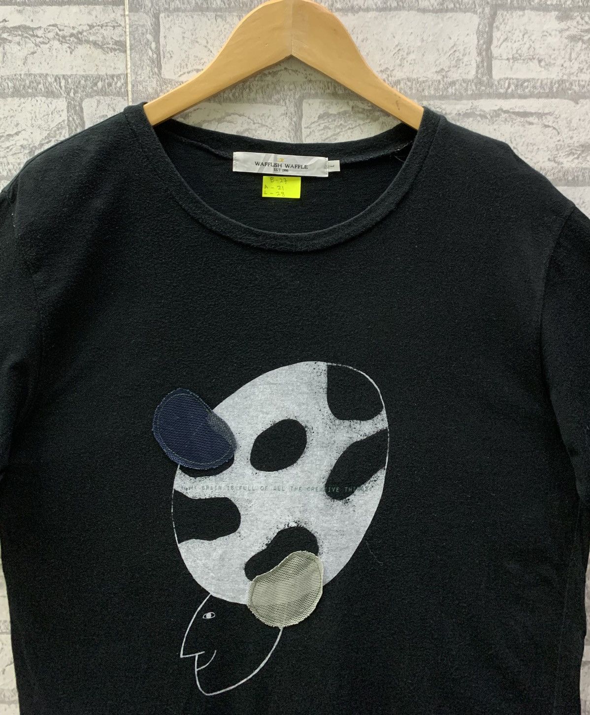 If Six Was Nine Vintage Wafllish Wafele T-shirts Size US L / EU 52-54 / 3 - 4 Thumbnail