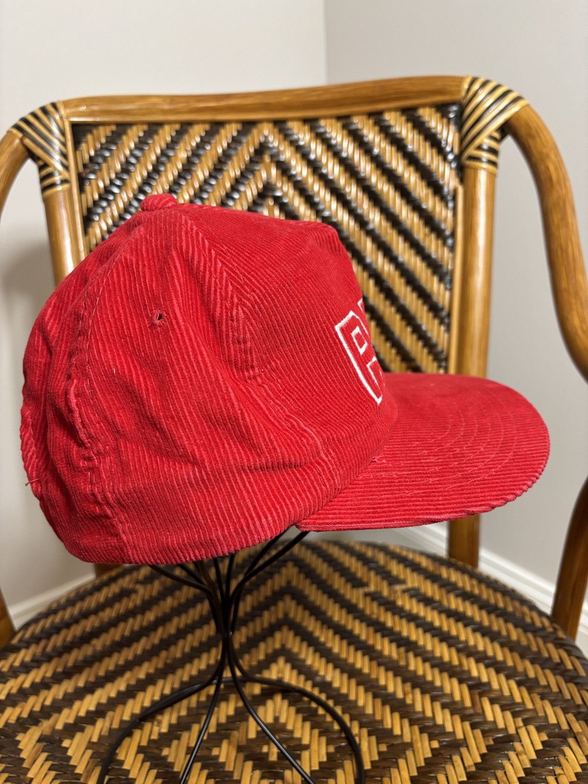 Vintage Vtg RPI Rensselaer Polytechnic Youngan Corduroy Snapback Hat Size ONE SIZE - 4 Thumbnail