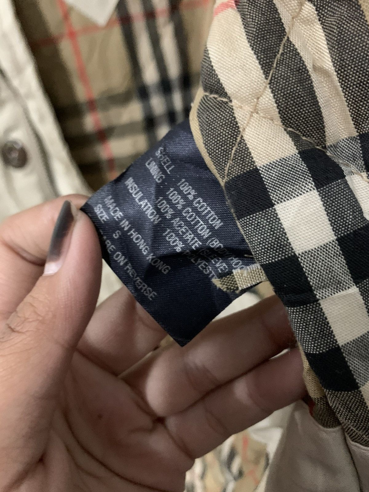 Burberry × Vintage Burberry Vintage Like Jacket Size US S / EU 44-46 / 1 - 5 Thumbnail