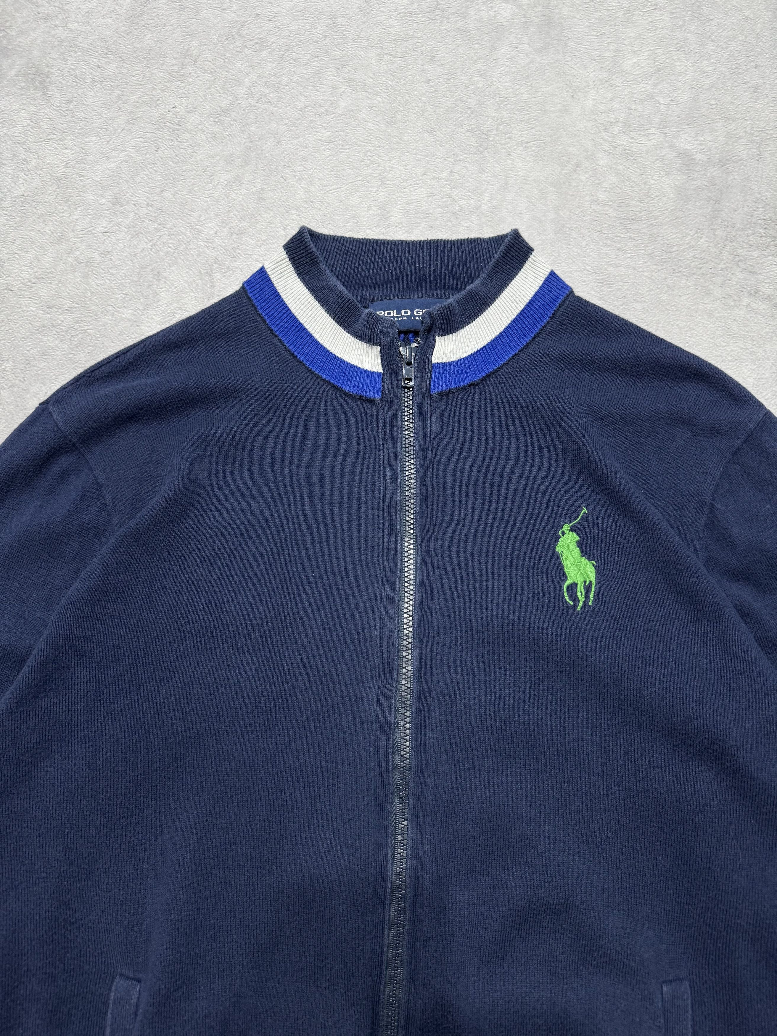 Polo Ralph Lauren Vintage Polo Ralph Lauren Golf full zip sweater sweatshirt Size US M / EU 48-50 / 2 - 2 Thumbnail