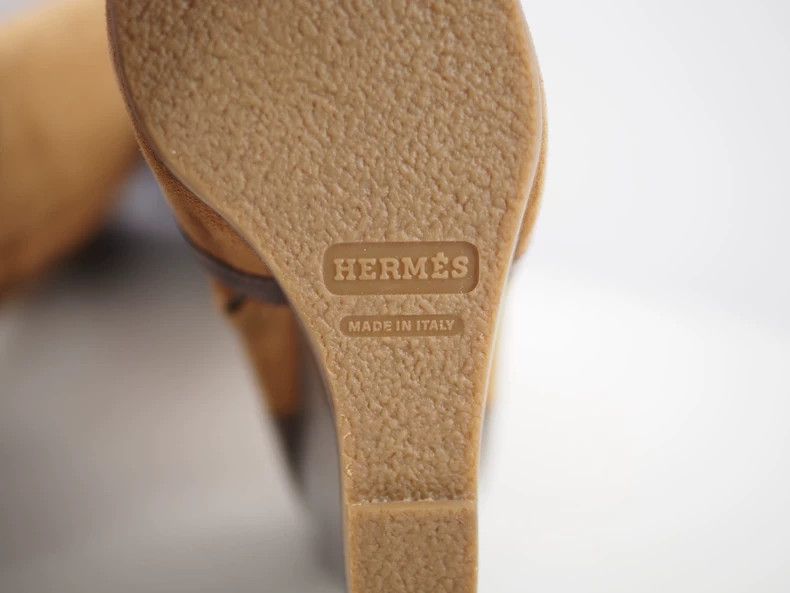 Hermes Hermes Brown Suede Tall Boots Size US 6 / IT 36 - 6 Thumbnail