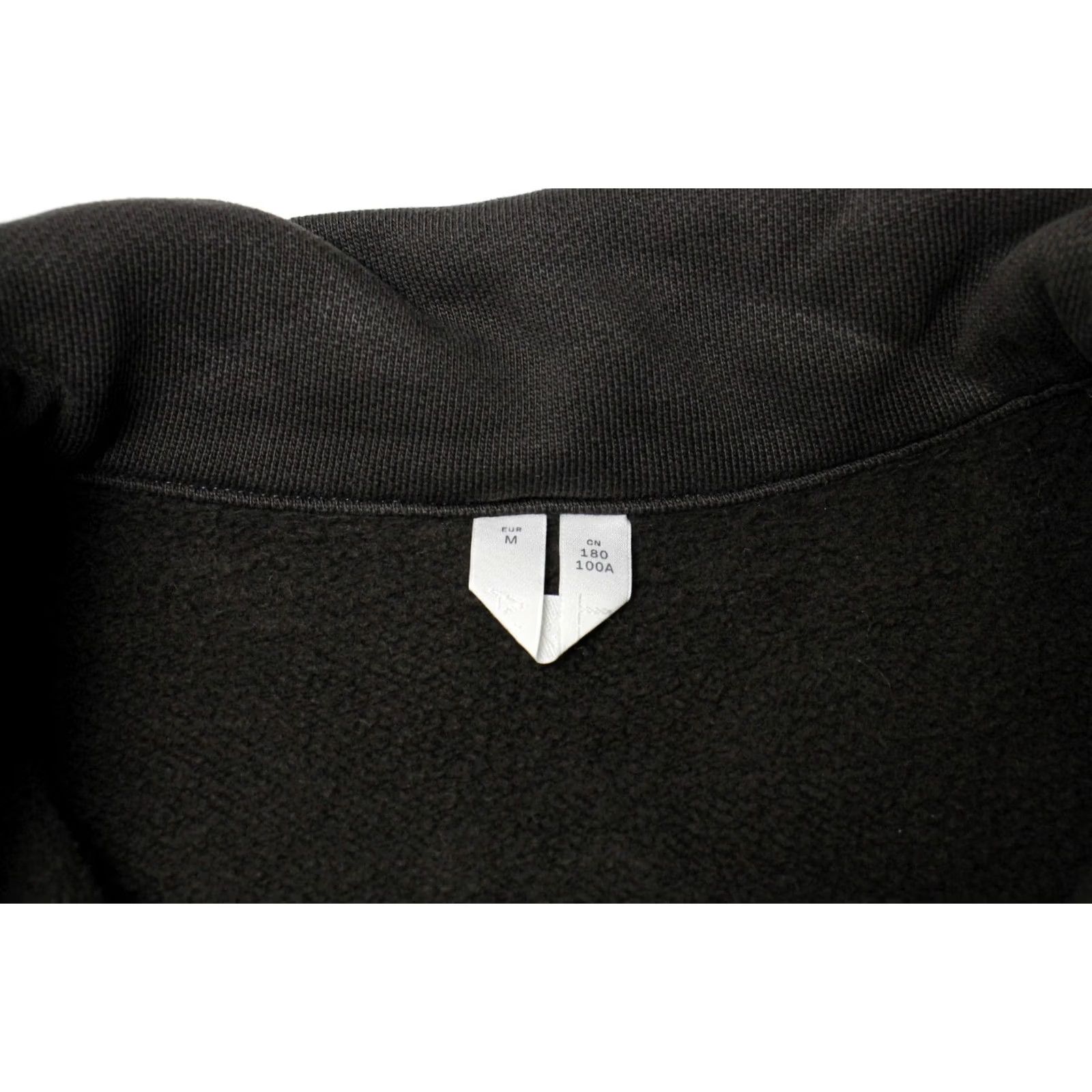Arket ARKET Sweatshirt MEDIUM Dark Brown Polo Neck Half Button Pullover Men's Size US M / EU 48-50 / 2 - 7 Thumbnail