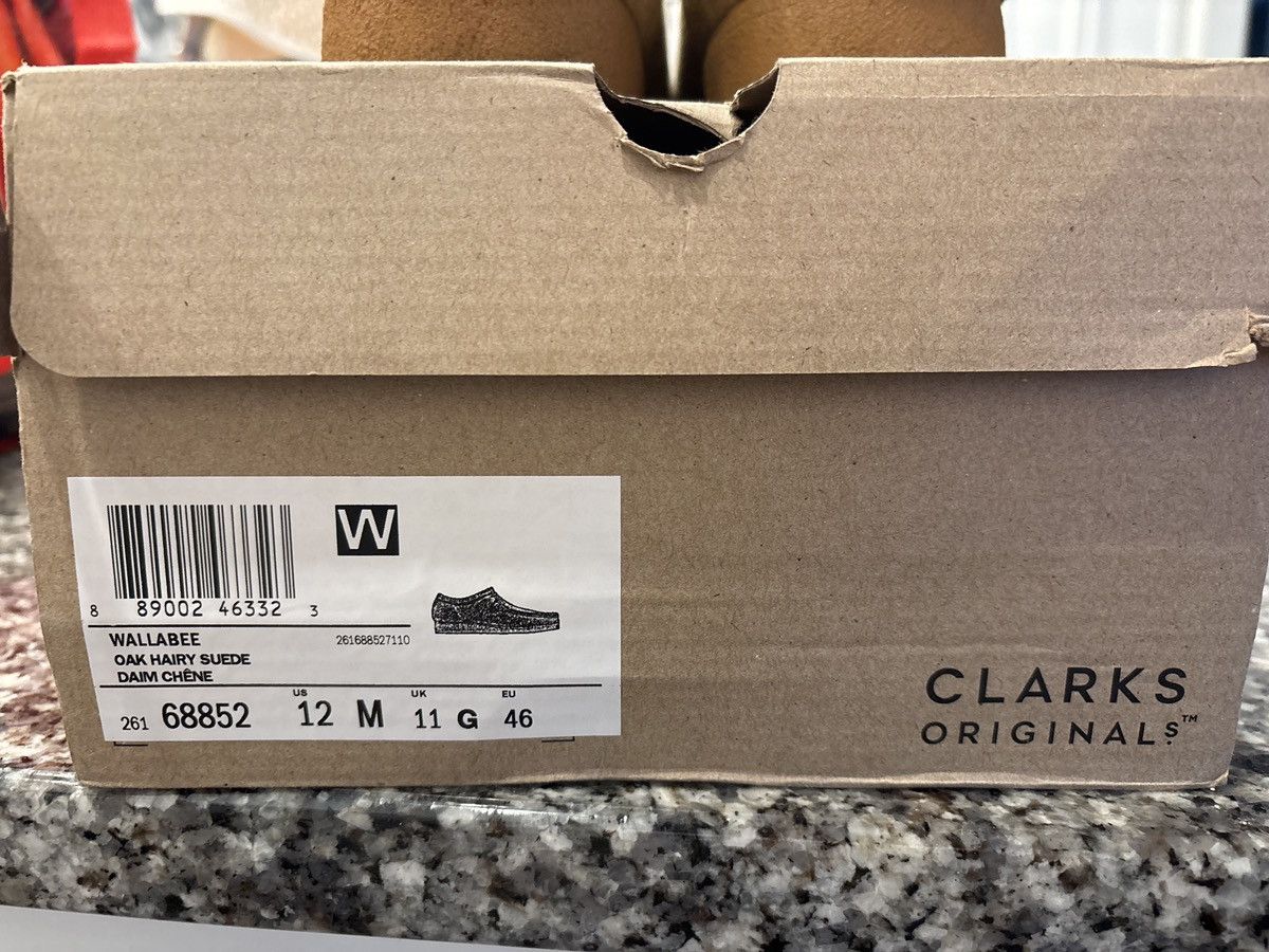 Clarks Clarks Originals Wallabee – Oak Harry Suede – Size 12 Size US 12 / EU 45 - 3 Thumbnail