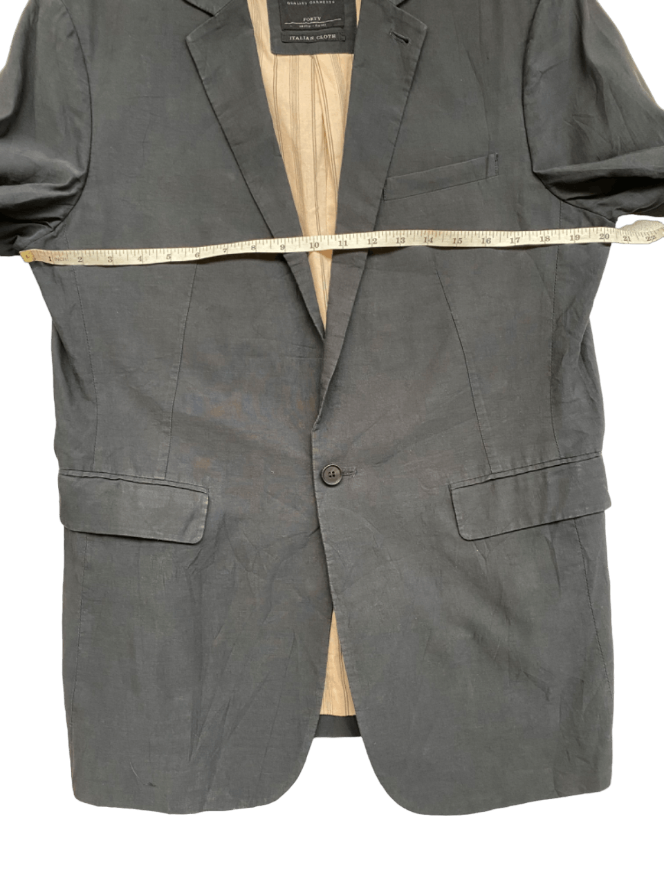 Allsaints Allsaints Luxury Cotton Blazer Coat Size 40R - 6 Thumbnail