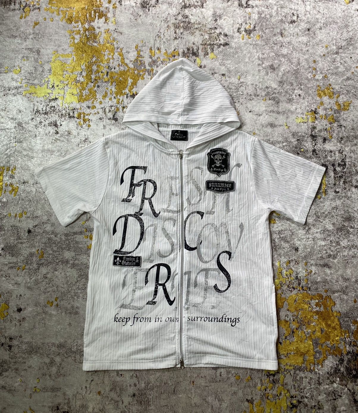 If Six Was Nine × Japanese Brand × Le Grande Bleu (L.G.B.) Japanese Collins poem Punk Gothic style Size US L / EU 52-54 / 3 - 1 Thumbnail